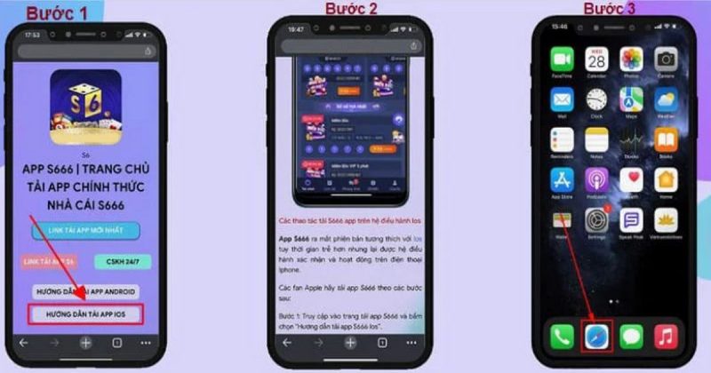 Tải S666 trên IOS (iPhone/iPad)
